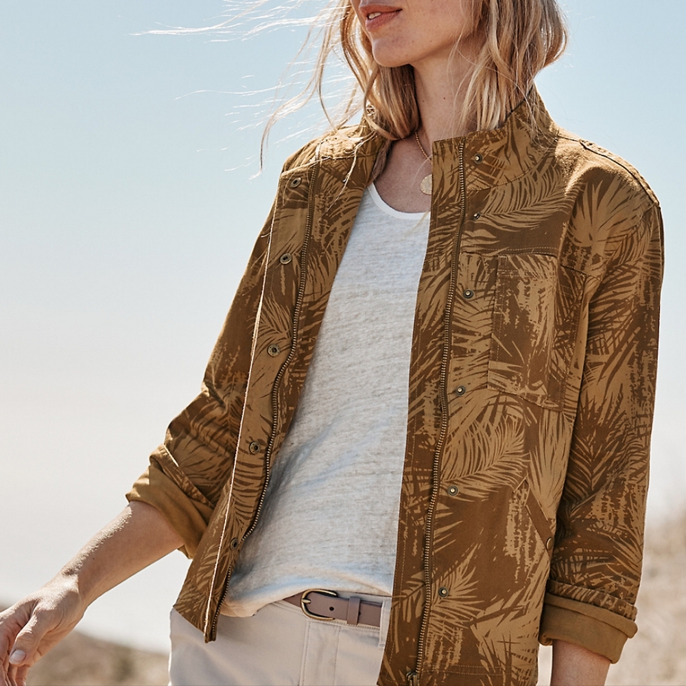 Garnet Hill | Cotton Utility Jacket